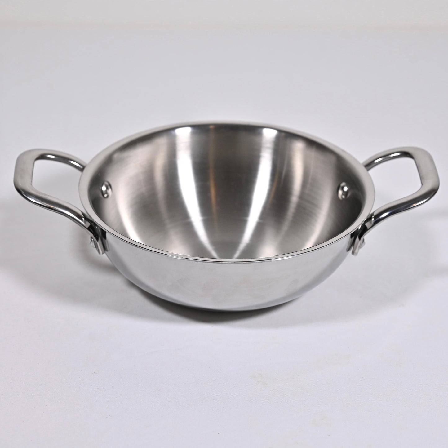 TriPly Stainless Steel Kadhai with Handle (2L)