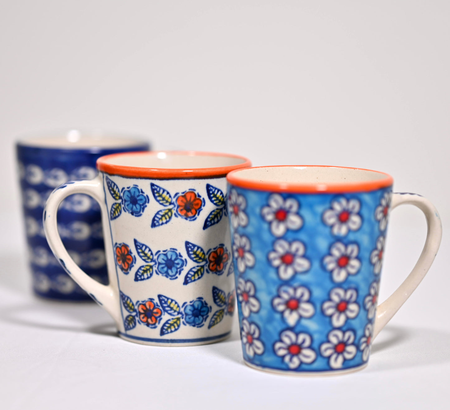 Multicoloured Printed Mugs