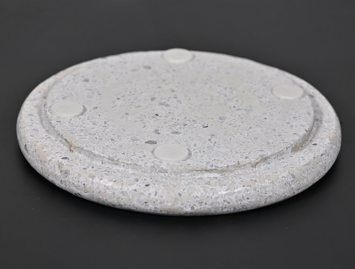 White Terrazzo Roti Maker/ Chakla