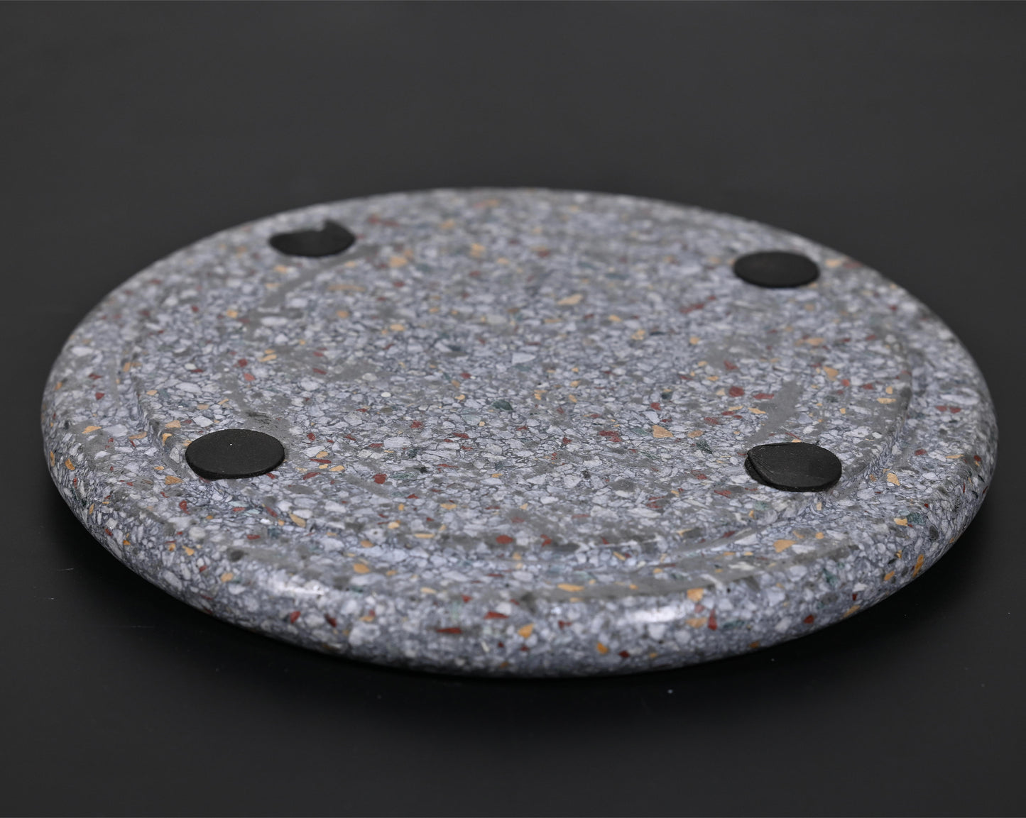 Grey Terrazzo Roti Maker/ Chakla