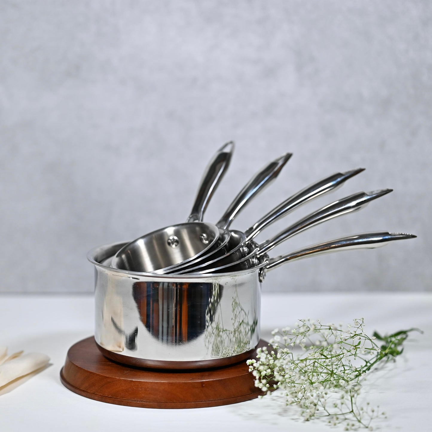 TriPly Stainless Steel Saucepan (2.1L)