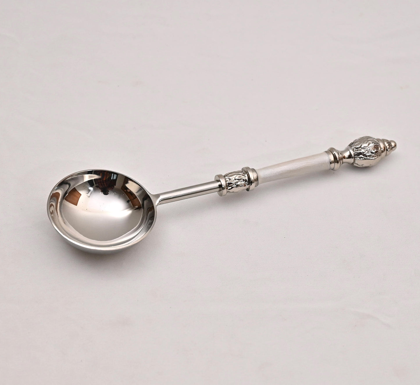 Mother-of-Pearl Stainless Steel Serving Ladle