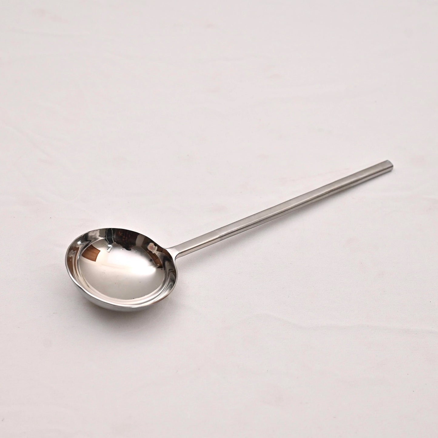 Semi-Matte Stainless Steel Serving Ladle (Regular)