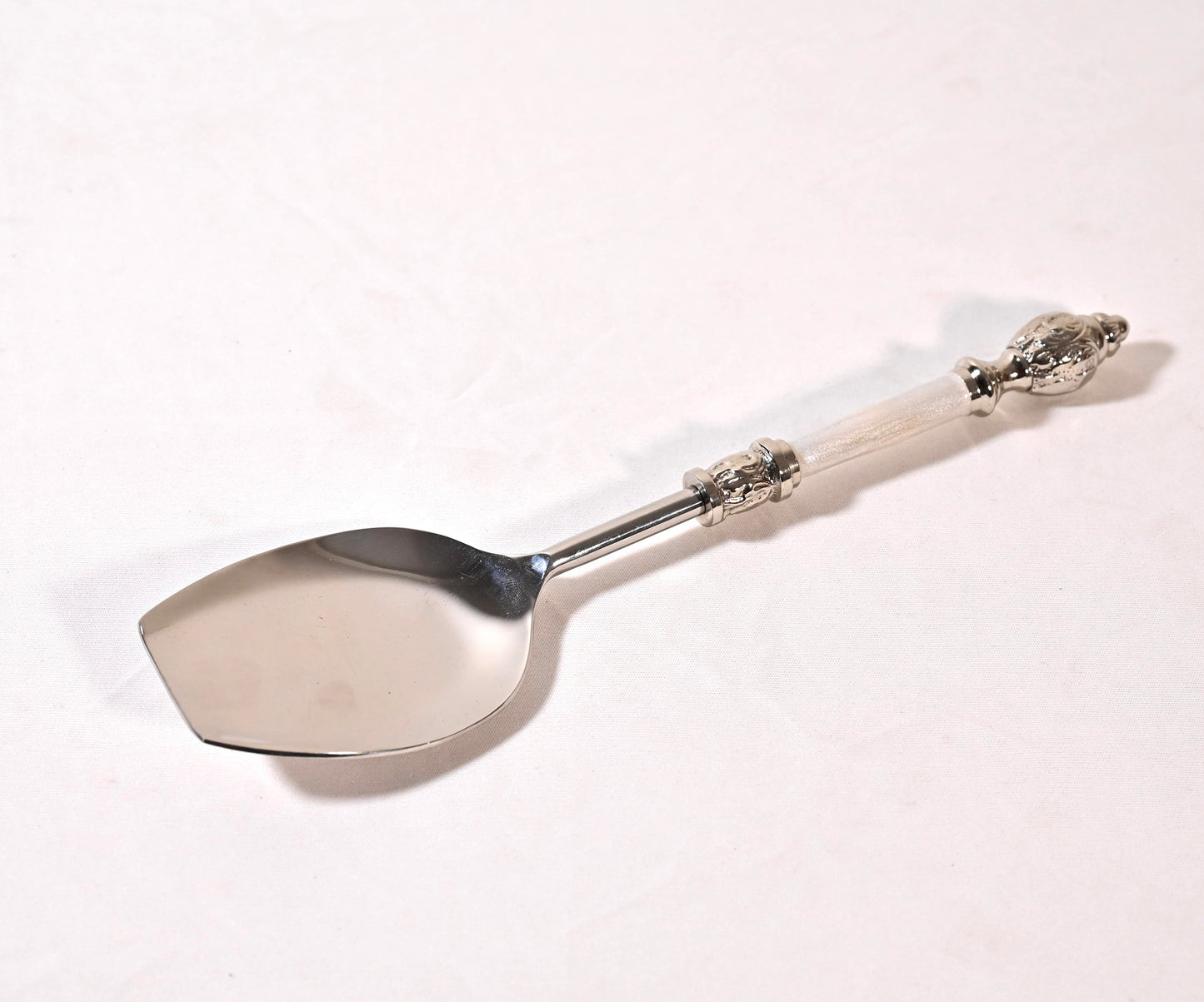 Mother-of-Pearl Stainless Steel Rice Serving Spoon