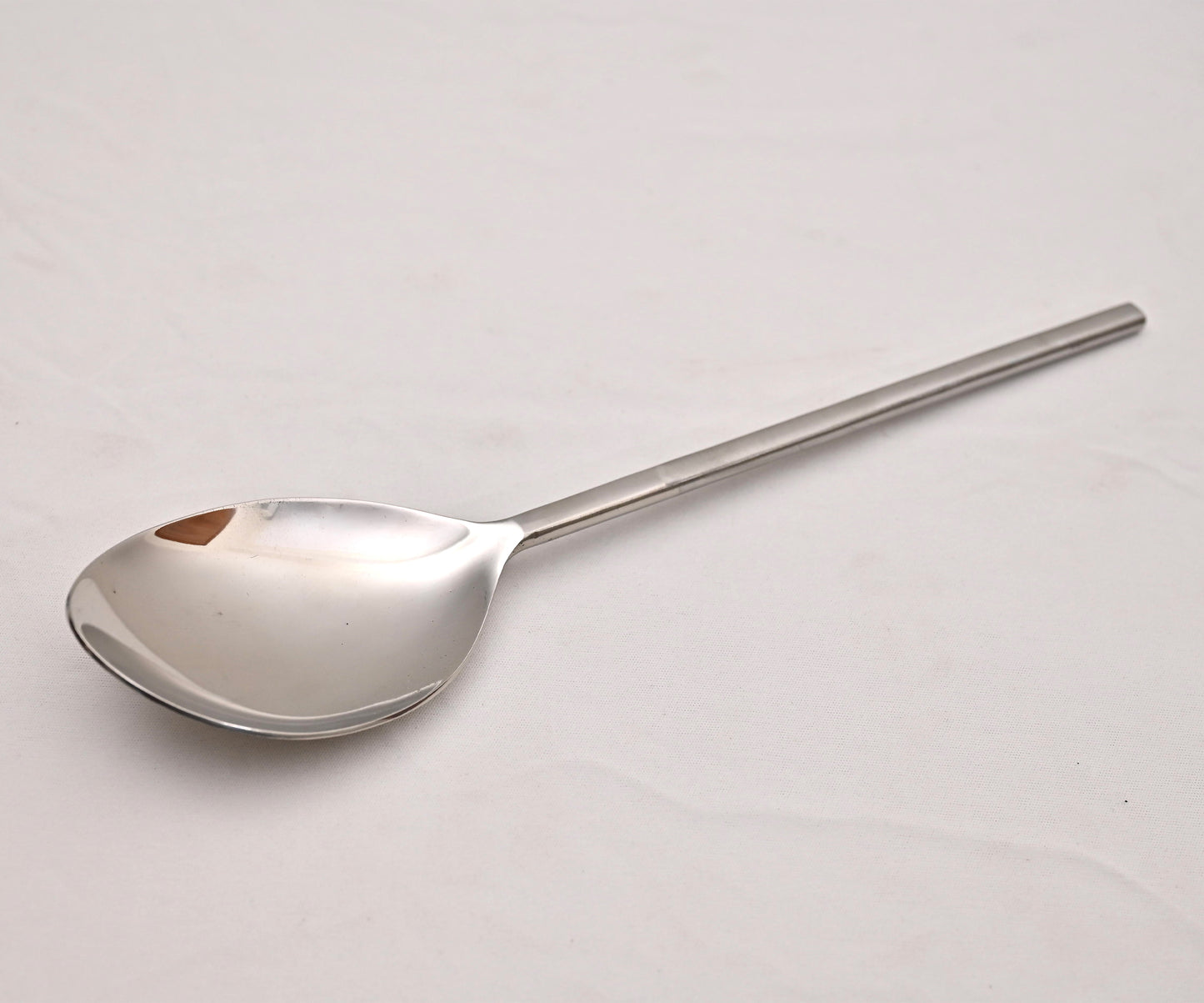 Semi-Matte Stainless Steel Pan Serving Spoon (Regular)