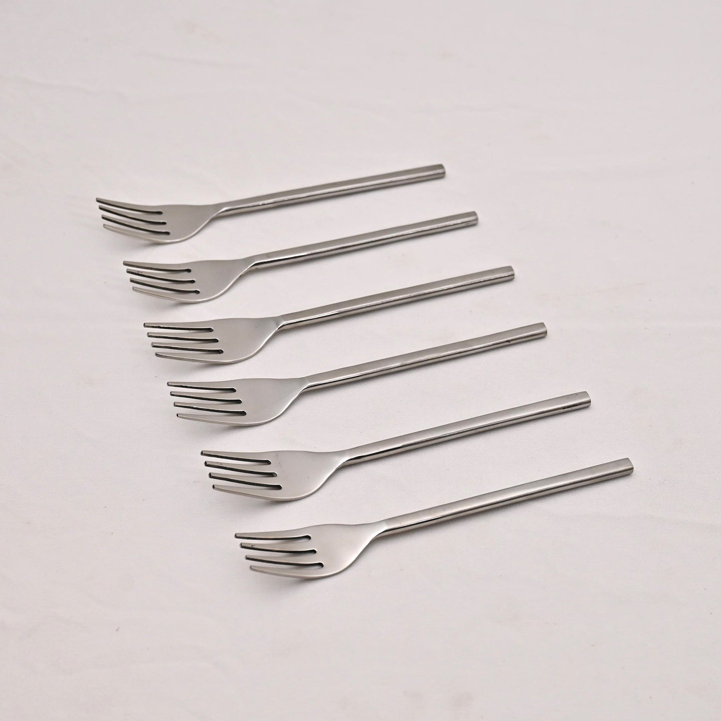 Semi-Matte Stainless Steel Mini Fork Set