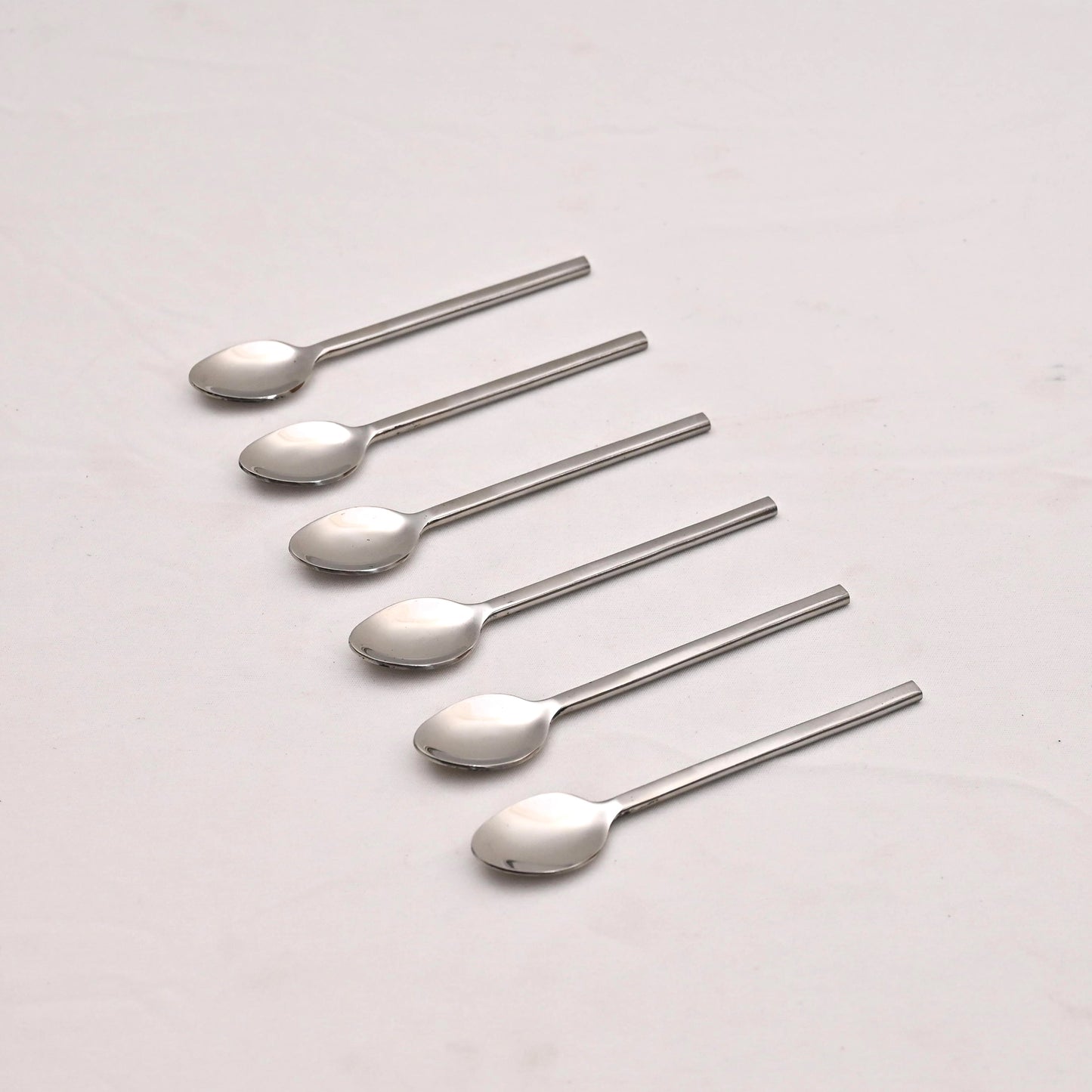 Semi-Matte Stainless Steel Coffee Spoon Set