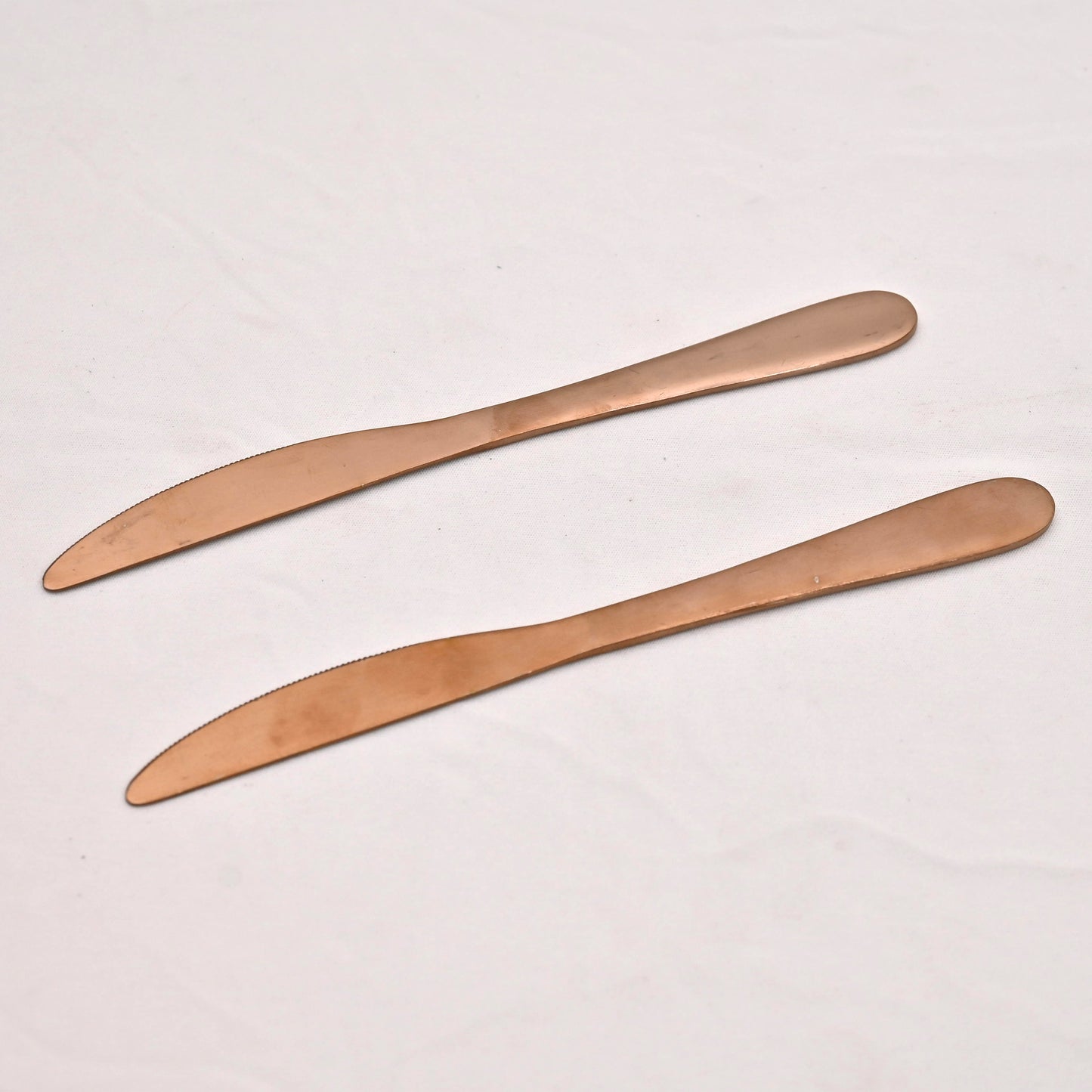 Rose Gold Stainless Steel Dessert Knife Set